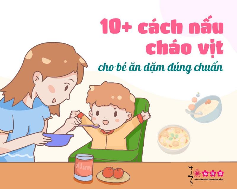 Hình ảnh các loại rau củ thường được nấu cùng thịt vịt cho bé